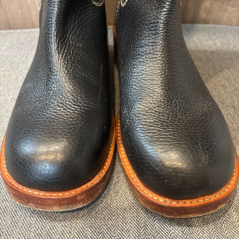 Free People Size11 Blaze Pull On Boots Black - Picture 8 of 16